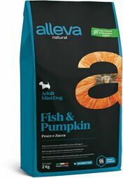 Сухой корм Alleva Natural Рыба и Тыква Adult Mini для взрослых собак мелких пород, 12 кг